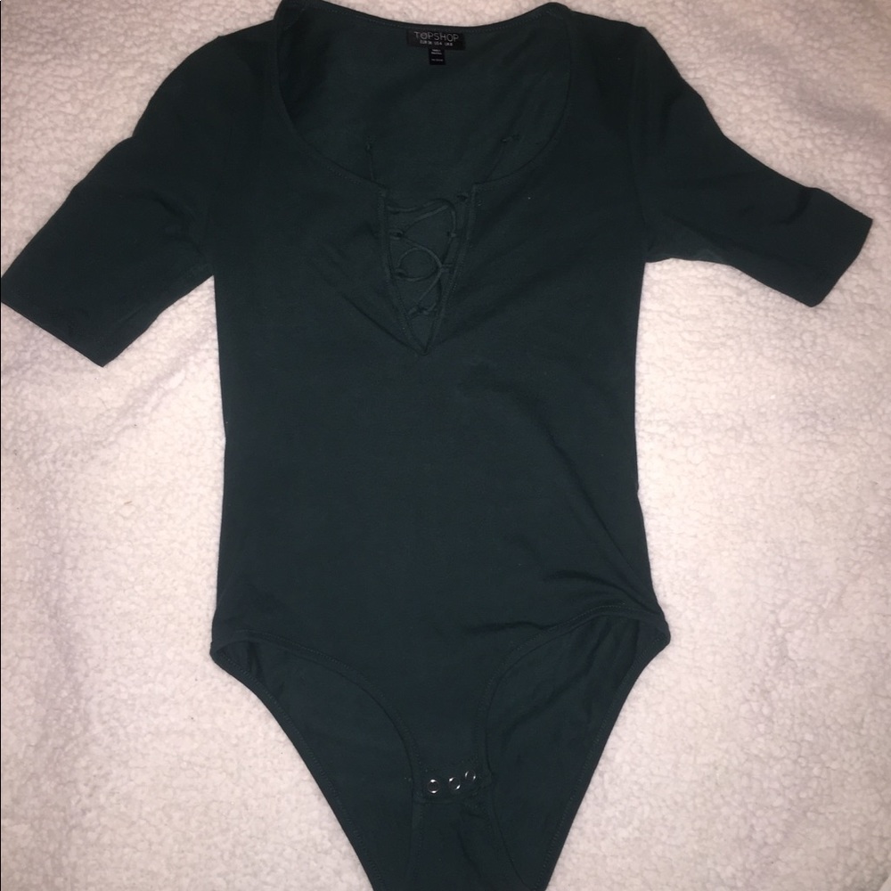 emerald green lace bodysuit